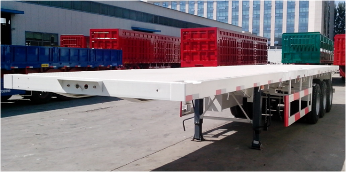 3 трейлер плоской кровати цапф 13метерс семи для контейнеров 20фт/40фт от Китая в трейлере цапф Фува 3 цены по прейскуранту завода-изготовителя