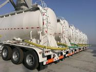 Китай Белый трейлер топливозаправщика цемента большей части цапфы 50м3 тележки 3 прицепа для трактора для Цемента Компании завод