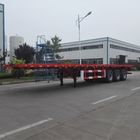 Китай 3- Грузовик плоской кровати цапфы Семи 40 тонн полезной нагрузки автомобиля несущей трейлер Семи завод