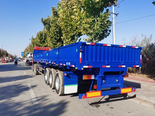3 трёхосевого грузового прицепа боковой стены грузового полуприцепа грузовик 40-60 тонн 13000 мм