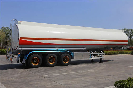 Портативный танкер на дизельное топливо 7000 галлонов прицеп Нефтяной бак 3 оси Углеродистая сталь