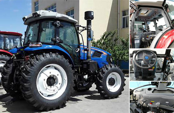 трактор четырехколесного привода земледелия 180хп 4ВД 2ВД с кабиной Деутцх - двигателем дизеля Вайчай